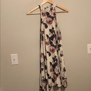 EUC Rustic Royals rose patterned dress